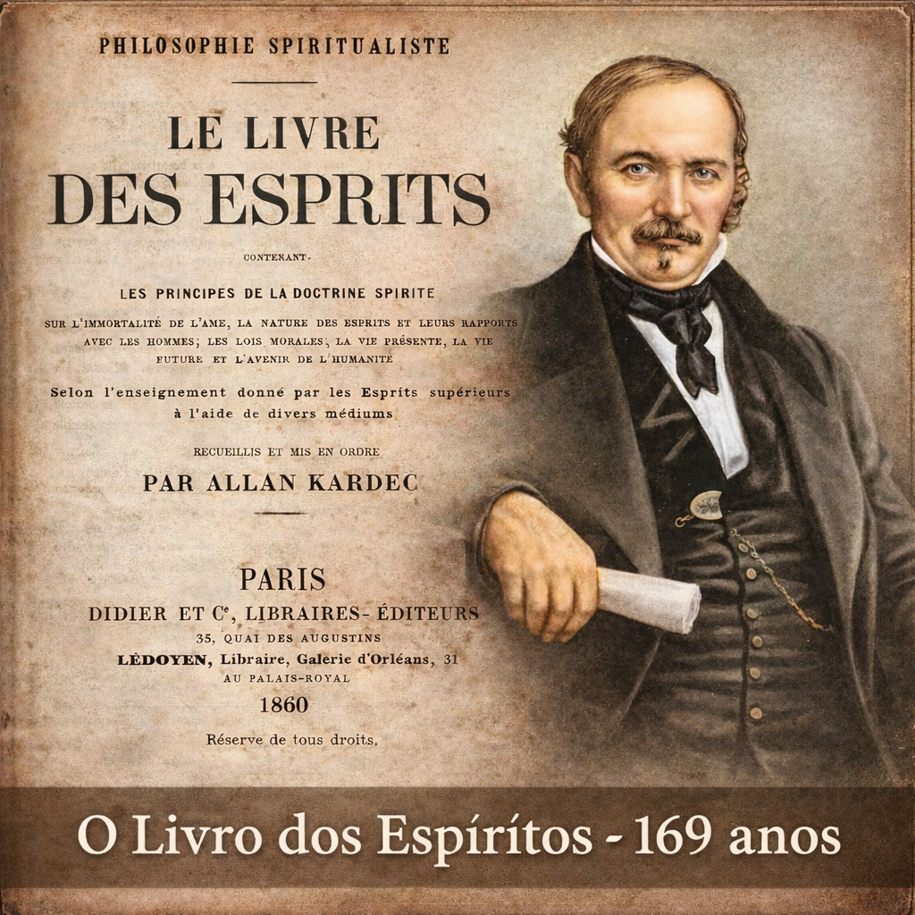 169 anos do Livro dos Espíritos